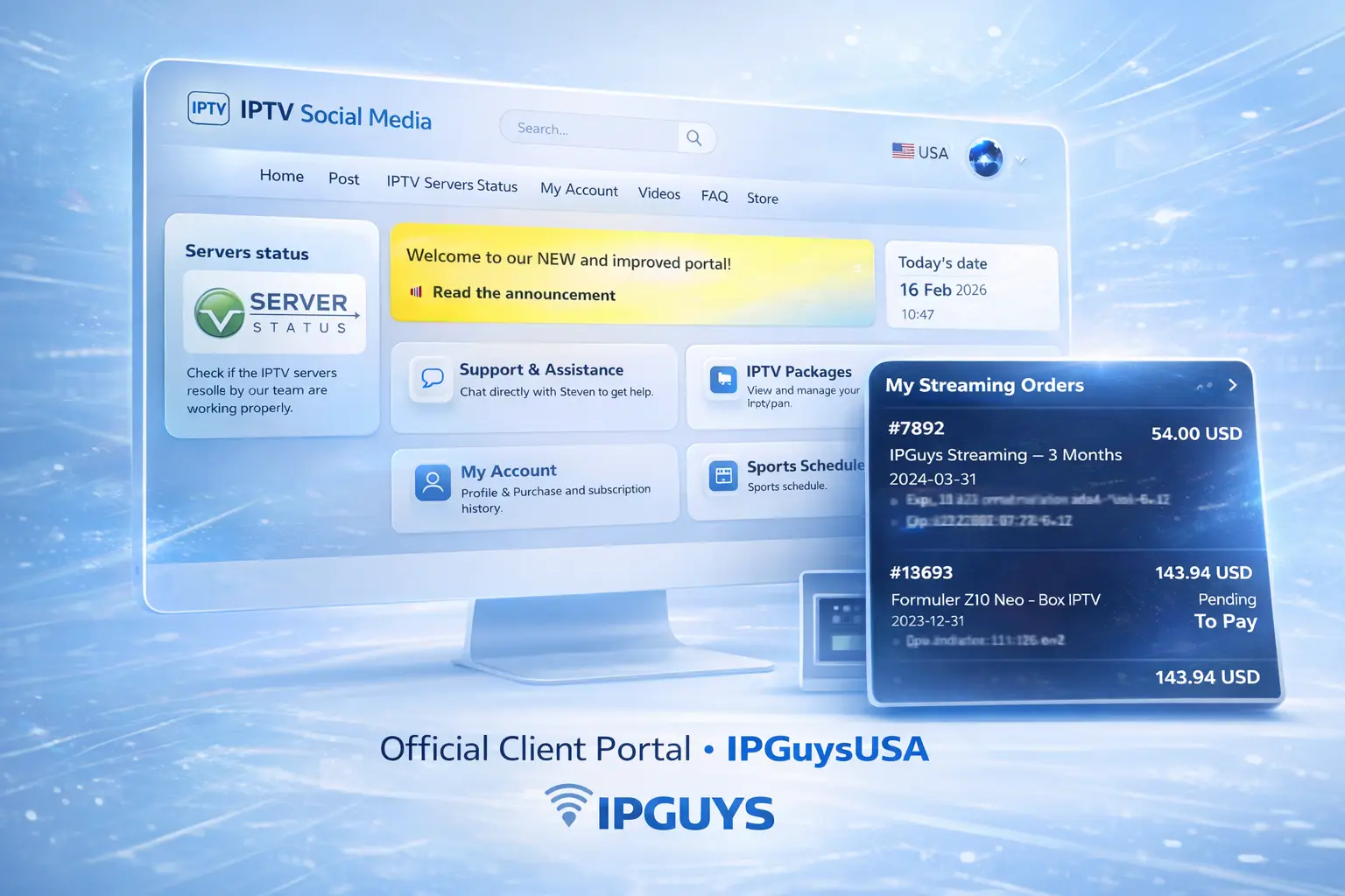 IPGuys USA Client Portal
